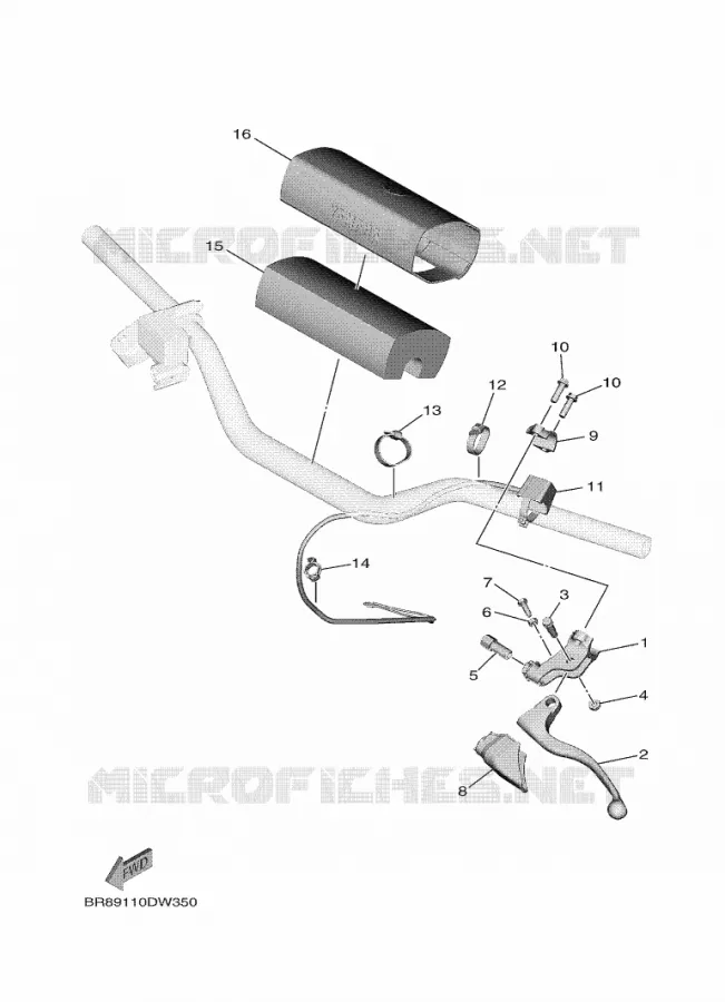 SWITCH / LEVER Yamaha MOTO 65 2024 YZ  YZ65R