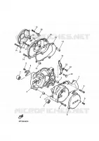 CRANKCASE for Yamaha PW 2024