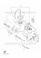 FUEL TANK for Yamaha PW 2024