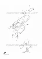 SIDE COVER for Yamaha PW 2024