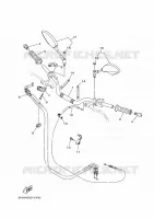HANDLEBAR & CABLES for Yamaha MT 2024