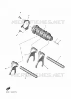 GEAR SHIFT SELECTOR DRUM / FORKS for Yamaha R7 2024
