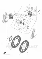 FRONT BRAKE CALIPER for Yamaha R7 2024