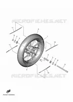 FRONT WHEEL for Yamaha R7 2024
