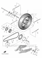 REAR WHEEL for Yamaha R7 2024
