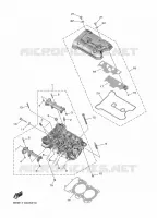 CYLINDER HEAD  for Yamaha R7 2024