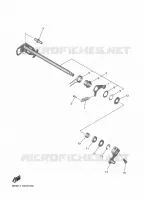 GEAR SHIFT SHAFT / LEVER for Yamaha R7 2024