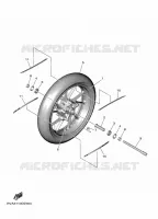 FRONT WHEEL for Yamaha R7 2024