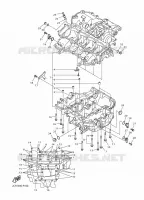 CRANKCASE for Yamaha MT 2023