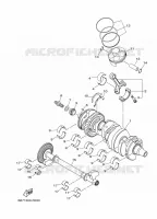 CRANKSHAFT / PISTON for Yamaha MT 2023