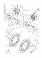 FRONT BRAKE CALIPER for Yamaha MT 2023