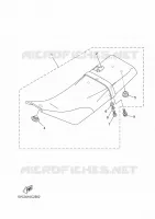 SEAT for Yamaha TW 2023