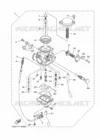 CARBURETOR for Yamaha TW 2023