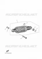 REAR SHOCK ABSORBER for Yamaha MT 2023