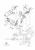 STAND / FOOTREST 2 for Yamaha MT 2023