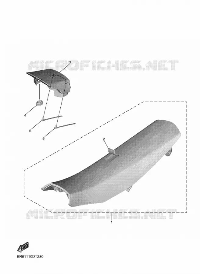 SEAT Yamaha MOTO 450 2023 WRF  WR450FP