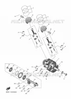 CRANKSHAFT / PISTON for Yamaha R7 2023