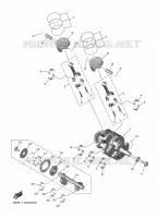 CRANKSHAFT / PISTON for Yamaha R7 2023