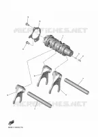 GEAR SHIFT SELECTOR DRUM / FORKS for Yamaha R7 2023