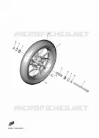FRONT WHEEL for Yamaha R7 2023
