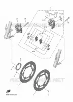 FRONT BRAKE CALIPER for Yamaha R7 2023
