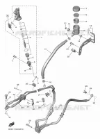 REAR BRAKE MASTER CYLINDER for Yamaha R7 2023