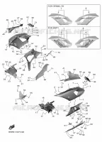 FAIRING 2 for Yamaha R7 2023