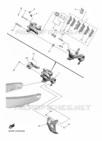 REAR BRAKE CALIPER for Yamaha YZF 2023