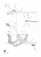 STAND / FOOTREST for Yamaha YZF 2023