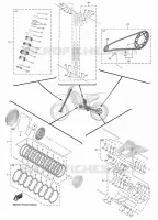 MAINTENANCE PARTS KIT for Yamaha YZF 2023