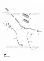 HANDLEBAR & CABLES for Yamaha YZF 2023