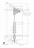 REAR SHOCK ABSORBER for Yamaha YZF 2023