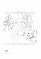 FAIRING 2 for Yamaha TENERE 2023