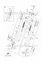 FRONT FORK for Yamaha TENERE 2023