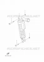 REAR SHOCK ABSORBER for Yamaha TENERE 2023