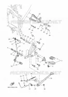 STAND / FOOTREST for Yamaha TENERE 2023