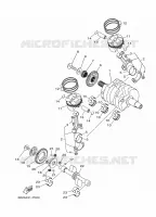 CRANKSHAFT / PISTON for Yamaha R3 2023