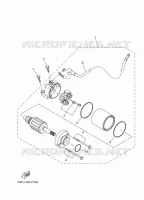 STARTER MOTOR for Yamaha R3 2023