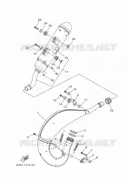 EXHAUST for Yamaha YZ 2022