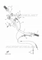 HANDLEBAR & CABLES for Yamaha YZ 2022