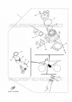 PISTON REBUILT KIT for Yamaha YZ 2022