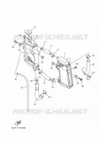 RADIATOR / HOSES for Yamaha YZ 2022