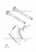 CAMSHAFT / TIMING CHAIN for Yamaha MT 2022
