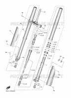 FRONT FORK for Yamaha YZF 2022