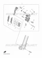 FRONT BRAKE CALIPER for Yamaha YZF 2022
