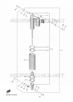 REAR SHOCK ABSORBER for Yamaha YZF 2022