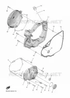 COVER   ENGINE 1 for Yamaha YZF 2022