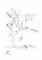 HANDLEBAR & CABLES for Yamaha MT 2022