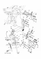 STAND / FOOTREST for Yamaha MT 2022