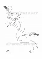 HANDLEBAR & CABLES for Yamaha YZ 2022